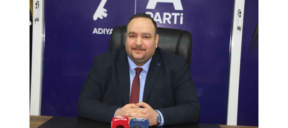 A Partili Alsan: Adıyaman’ın Adam Aramaya Değil Çözüm Üreten Sisteme İhtiyacı Var - GÜNDEM - İnternetin Ajansı