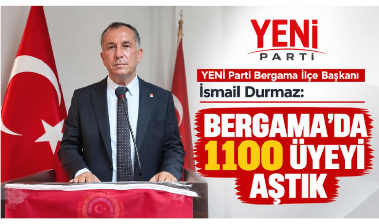 Başkan Durmaz: Bergama'da 1100 Üyeyi Aştık - GÜNDEM - İnternetin Ajansı