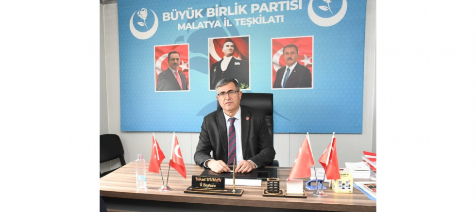 BBP Malatya İl Başkanı Yüksel Duman’dan 8 Mart Dünya Kadınlar Günü Mesajı - GÜNDEM - İnternetin Ajansı