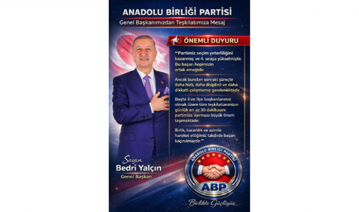 Bedri Yalçın: Seçim Yeterliliğimizi Kazandık Hedeflerimize Daha Kararlı Yürüyoruz - GÜNDEM - İnternetin Ajansı