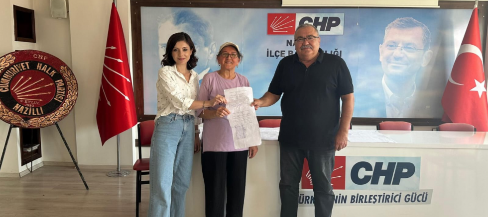 CHP’li Bülbül, Nazilli’de İmamoğlu için imza toplayan vatandaş ile bir araya geldi - GÜNDEM - İnternetin Ajansı