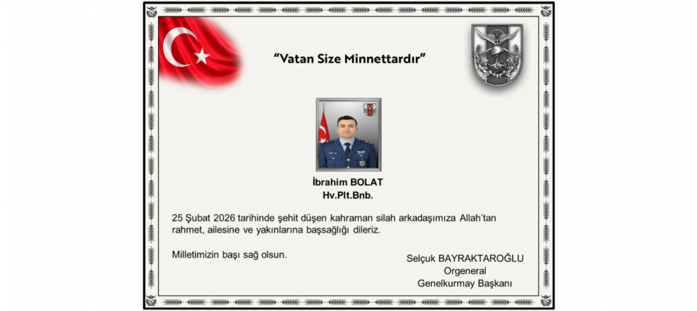 İfakat Pınarbaşı: “Şehidimizin Emaneti Bu Milletin Onurudur” - GÜNDEM - İnternetin Ajansı