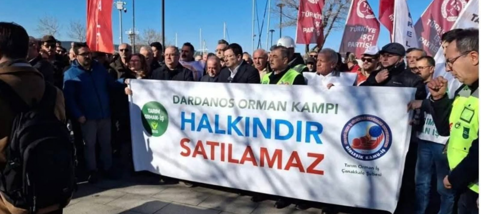 Levent Gürbüz: Dardanos Orman Kampı Halkındır, Satılamaz - GÜNDEM - İnternetin Ajansı